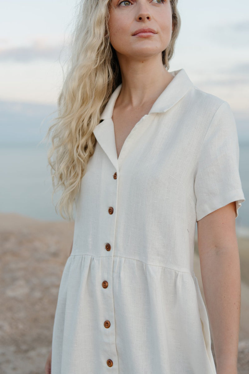 HEMP CLOTHING AUSTRALIA 100 Hemp Day Dress Hemp Culture