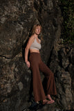 HEMP TEMPLE Leela Flares - Cacoa