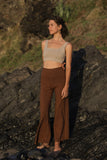 HEMP TEMPLE Leela Flares - Cacoa