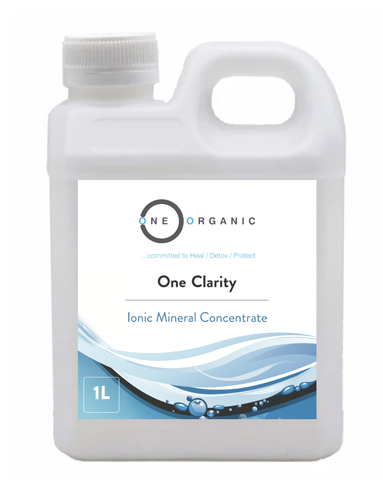 ONE ORGANIC One Clarity Ionic Mineral Concentrate - 1 Litre