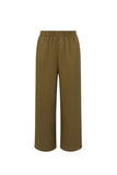 HEMP CLOTHING AUSTRALIA Pull On Pants - Olive
