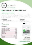 ONE ORGANIC One-LPF Living Plant Food 1 Litre