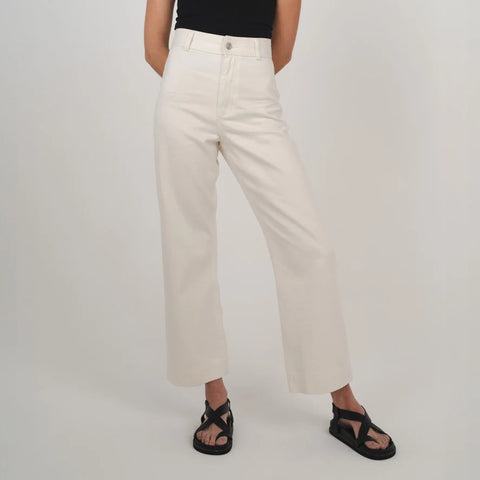 HEMP CLOTHING AUSTRALIA High-rise Newport Pant