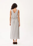 AFENDS Izzy Devon Hemp Maxi Dress - Silver Birch