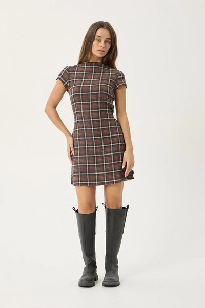 AFENDS Elodie - Seersucker Mini Dress