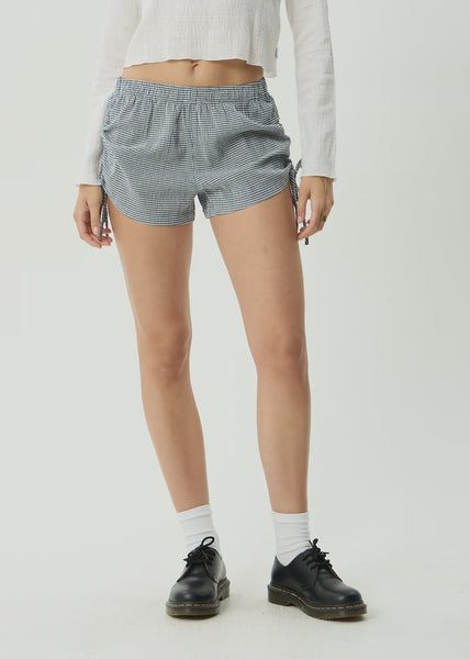 AFENDS Luella Indy - Hemp Low Rise Short - Navy