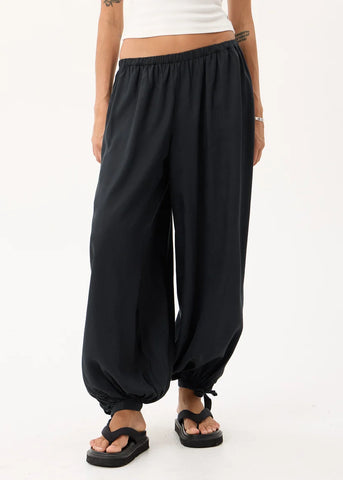 AFENDS Lyana Hemp Balloon Pant - Black