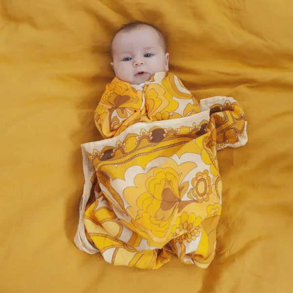 BANABAE Golden Child Bamboo/Organic Cotton Swaddle