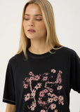 AFENDS Unchained Hemp Oversized Tee - Stone Black