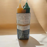 SOULFOREST HEALING - Abundance Money Ritual Kit Beeswax Candle Ritual Kit