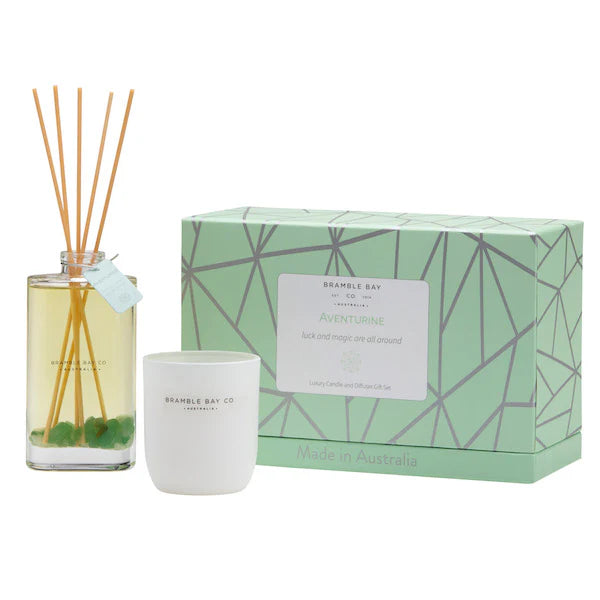 BRAMBLE BAY CO Crystal Infusions Gift Set Aventurine