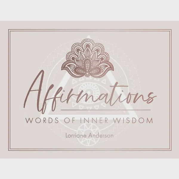 Affirmations: Words of Inner wisdom (40 mini cards)
