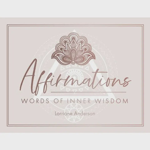 Affirmations: Words of Inner wisdom (40 mini cards)