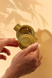 BLUE LOTUS EFFECT Fine Mesh Gold Filter Tea Strainer