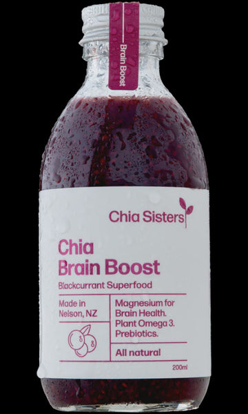 CHIA SISTERS Brain Boost Blackcurrent Superfood 200ml