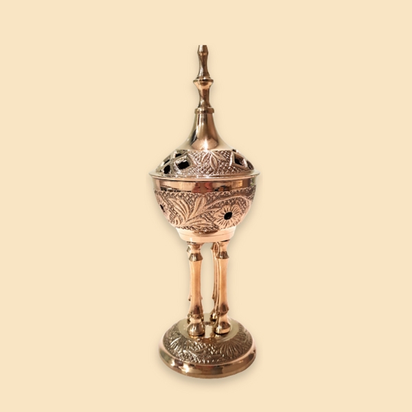 Brass Incense Tower Burner