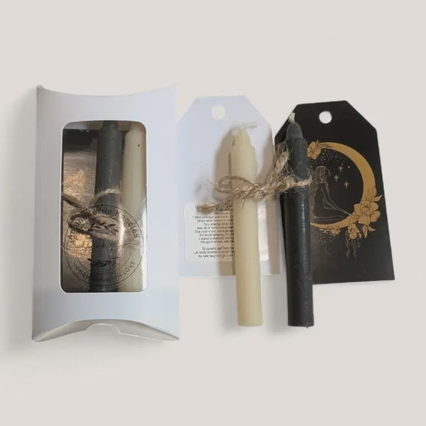 SOULFOREST HEALING - Cord Cutting Ritual Kit  Candle Set for Intention & Renewal
