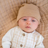 FIBRE FOR GOOD Undyed Organic Cotton Beanie