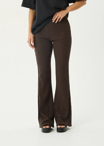 AFENDS Focus - Seersucker Flare Pant