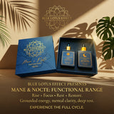 BLUE LOTUS EFFECT Mane & Nocte Functional Range set of 2