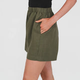HEMP CLOTHING AUSTRALIA Pull On Shorts 100% Hemp