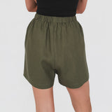HEMP CLOTHING AUSTRALIA Pull On Shorts 100% Hemp