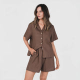 HEMP CLOTHING AUSTRALIA Pull On Shorts 100% Hemp