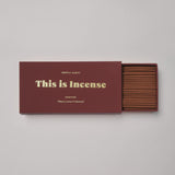 GENTLE HABITS This is Incense Heartfire