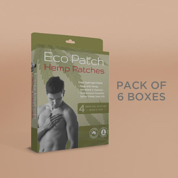 ECO PATCH Hemp Patches (4 per Box)