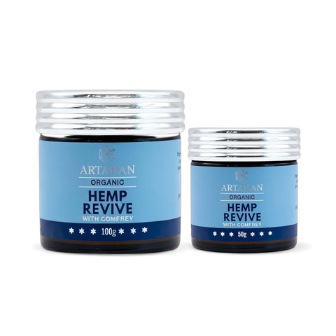 ARTABAN Organic Hemp Revive Cream with Comfrey 50g