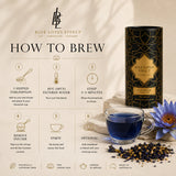 BLUE LOTUS EFFECT Luxury Blue Lotus Euphoria Loose Leaf Blend 30g