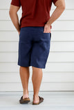 BRAINTREE Mens 100% Hemp Shorts - Navy