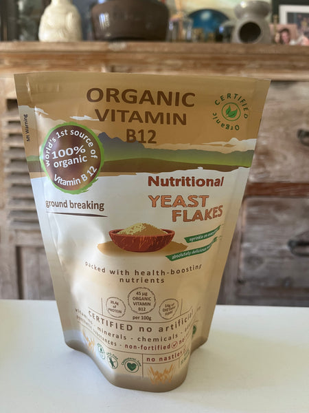 BIOREAL Organic Vitamin B12 Yeast Flakes 100g