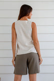 BRAINTREE Hemp Rayon Sleeveless - Natural