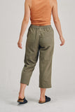 BRAINTREE Ladies Elastic Waist Pant - Khaki