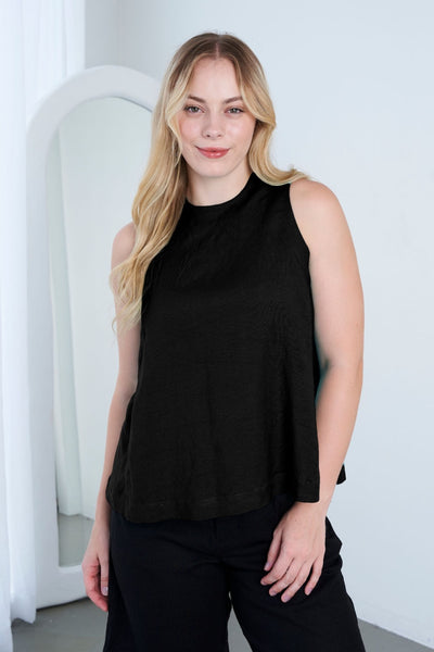 BRAINTREE Ladies Hemp Sleeveless Blouse