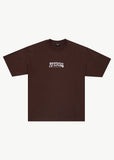 AFENDS Perception - Boxy Tee - Washed Coffee