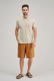 BRAINTREE Mens Hemp Cotton Polo