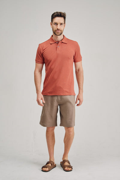BRAINTREE Mens Hemp Cotton Polo