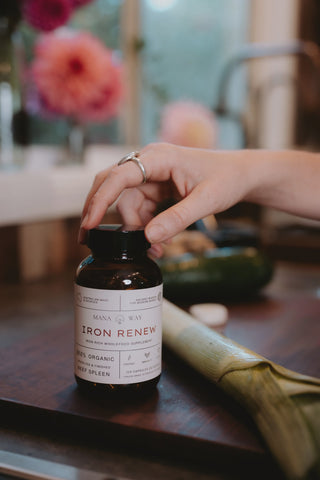 MANA WAY Iron Renew - Organic Beef Spleen Capsules