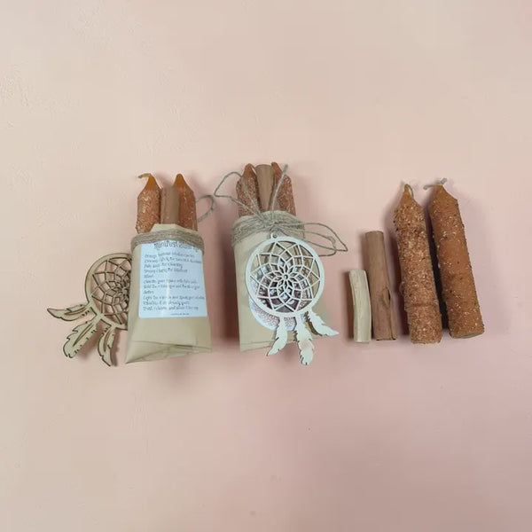 SOULFOREST HEALING - Manifest Ritual Kit Beeswax Candle Ritual Kit