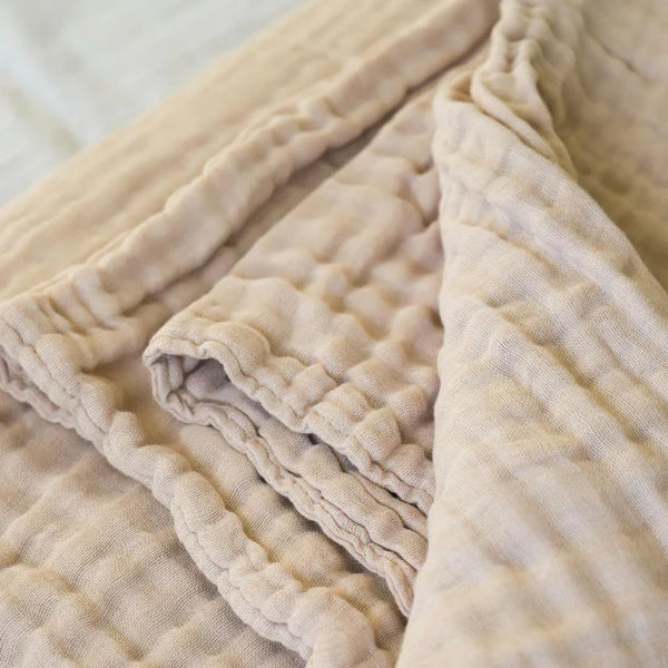 FIBRE FOR GOOD Undyed Organic Cotton Muslin Wrap