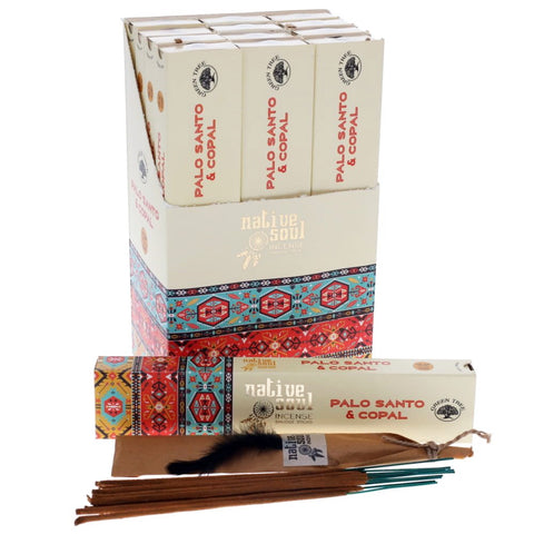 NATIVE SOUL - Palo Santo and Copal Incense 15gms