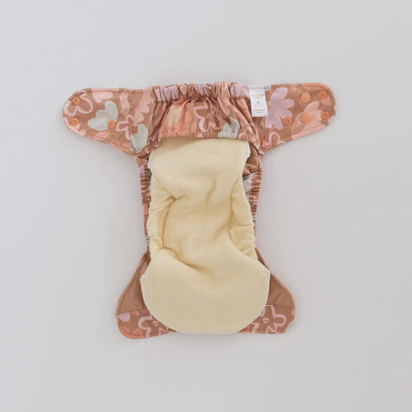 BARE AND BOHO One Size Flexi Cover Nappy 2.0 Hemp-Cotton