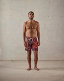 MCTAVISH Resin Stretch Boardshort - Red Multi