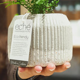 ECHE POTS Rib Pot - Hemp & Coconut Fibre