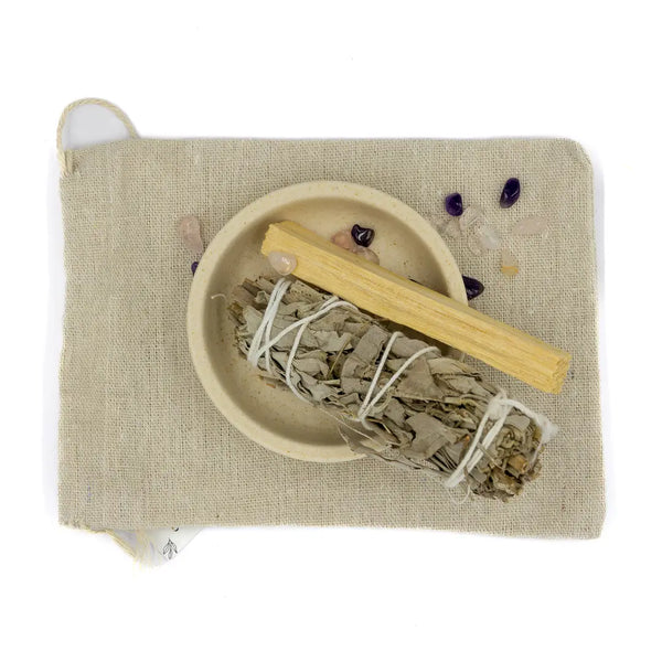 THE TEA COLLECTIVE Ritual Kits (Sage-Palo Santo Stick)