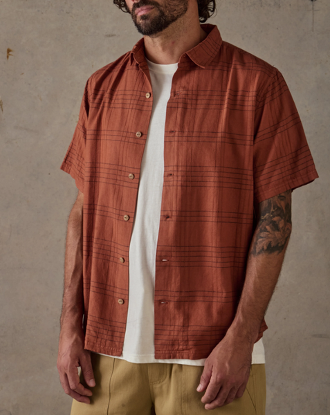 MCTAVISH Hemp Shirt - Rust
