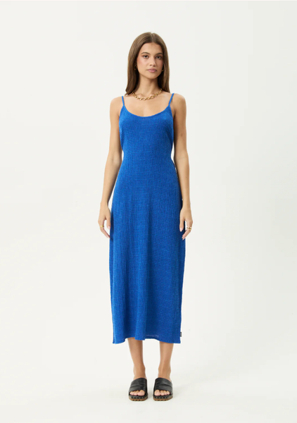 AFENDS Marina Rumi Seersucker Maxi Dress - Marina