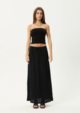 AFENDS Focus Seersucker Maxi Skirt